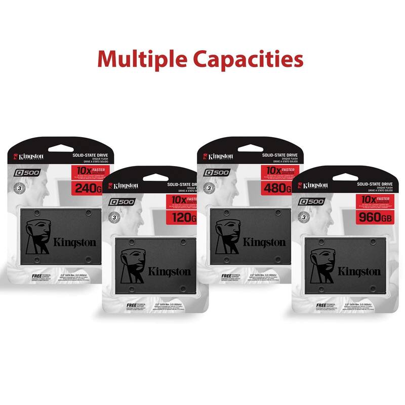 Unidade de estado sólido Kingston Q500 SQ500S37/960G 960 GB 2,5